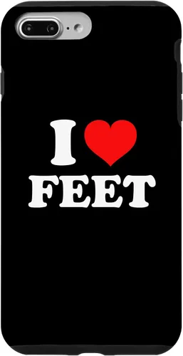 Vista 11 de Funda para iPhone 13 I Love Feet