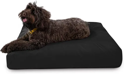 Vista 23 de K9 Ballistics Almohada rectangular resistente para perros medianos, funda extraíble, lavable, duradera y resistente al agua, cama para perro hecha