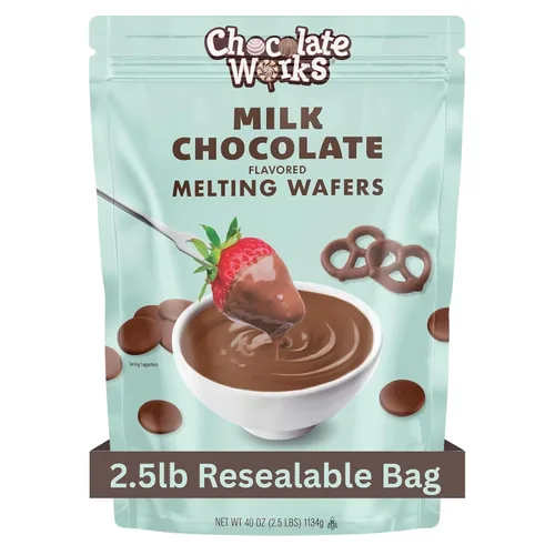 Vista 10 de Chocolate Works Chocolate para Derretir Parent (1.0 lb (Paquete de 5), Chocolate Oscuro)