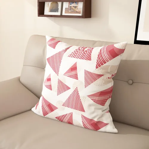 Vista 14 de Funda de almohada estampada, respaldo de dormitorio, almohada cuadrada con patrón de alce nórdico moderno, decoración para el hogar y la sala