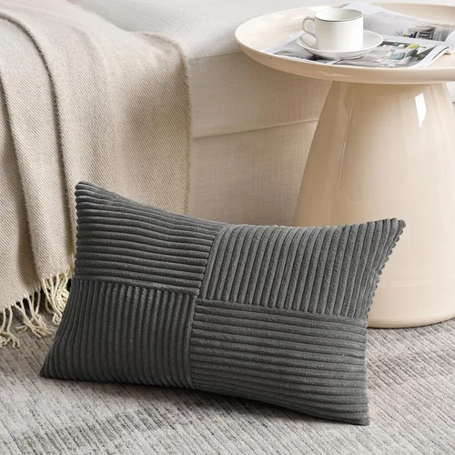 Vista 16 de Fancy Homi - Paquete de 2 fundas de almohada decorativas de color verde oliva pequeñas de 12 x 12 pulgadas para sala de estar, sofá, cama