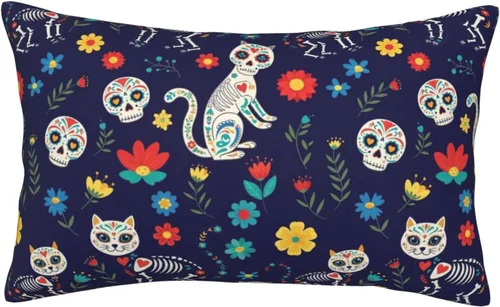Vista 9 de Funda de cojín rectangular de terciopelo de felpa para cama, sofá, silla de oficina, compatible con equipos de construcción, carretillas elevadoras