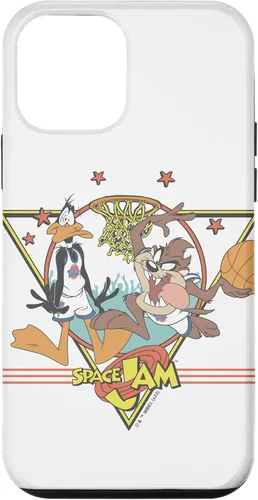 Vista 12 de Funda para iPhone 14 space jam Daffy Duck & Taz Retro Stars Basketball Team
