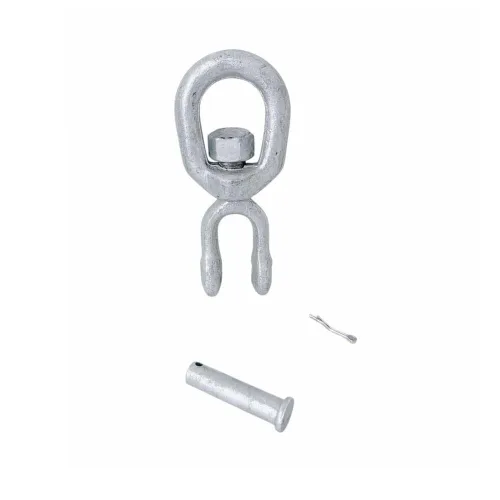 Vista 7 de Marina Amarre Galvanizado Mandíbula Ojo Giratorio 5/8" WLL 5200 lbs Cap