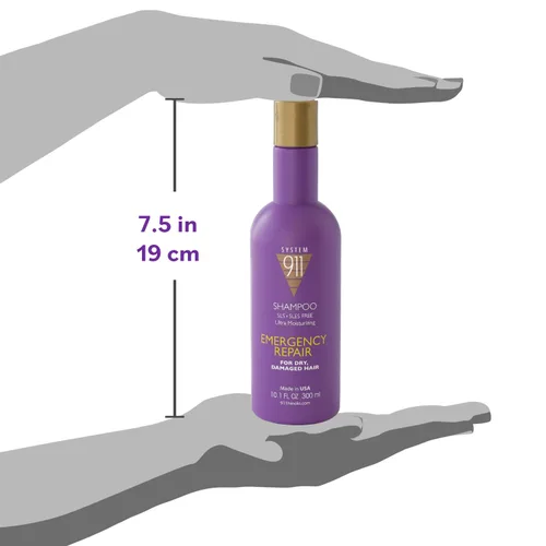 Vista 7 de Hayashi System 911 Shampoo 10.1oz & Emergency Pak 8.4oz "Set