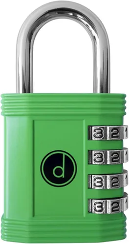 Vista 13 de Candado: cerradura de 4 dígitos de combinación para lockers de gimnasios, deportes, escuelas & empleados, aire libre, vallas y almacenamientos. Todo