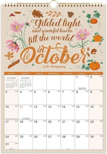 Vista 8 de Calendario 2027 – Calendario de pared 2027, enero de 2027 a diciembre