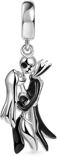 Vista 13 de Christmas Halloween Charm 925 Sterling Silver Openwork Bead for Charm Bracelets and Necklaces,Jewelry Gifts Women