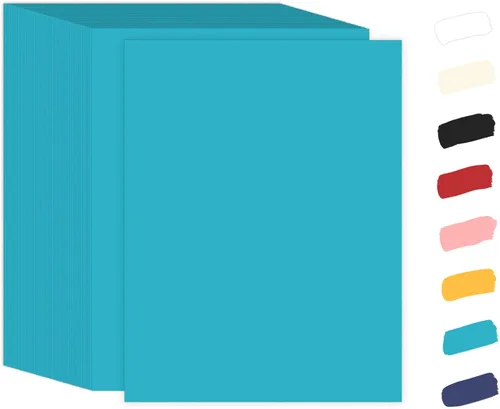 Vista 17 de Goefun 100 Sheets Yellow Cardstock 8.5 x 11 65lb Paper Amarillo