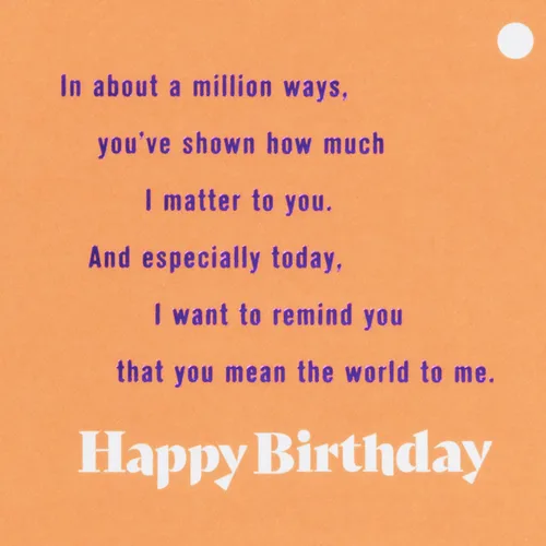 Vista 4 de Hallmark Tarjeta de cumpleaños para papá (Mi papá, mi amigo)
