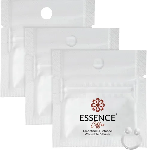 Vista 37 de Essence - Difusor nasal de aromaterapia portátil, anillo de nariz de aceite esencial de bergamota, inhalador de silicona para apoyo del estrés