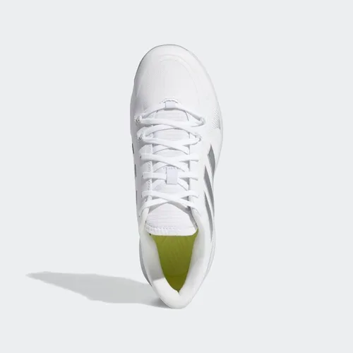 Vista 3 de Adidas Zapato de béisbol EG5634 para mujer, negroplateadoblanco