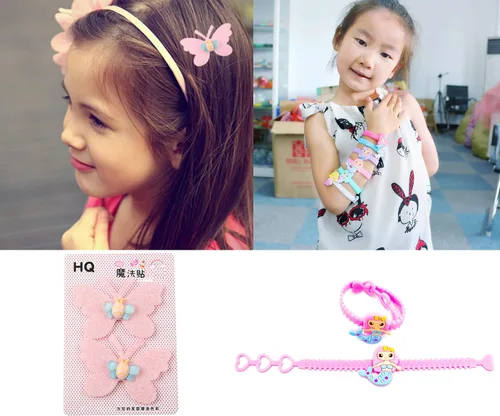 Vista 7 de Suerico - Mochila con muñeca de felpa para niños pequeños, mochila de viaje para bocadillos, para preescolar, al hombro, regalo para niños, Rosa