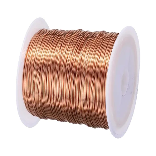 Vista 104 de MECCANIXITY - Alambre magnético de calibre 46 AWG - 0.04mm Hilo de cobre esmaltado - Bobina de alambre magnético de 14669 pies (4471m) - 50g Grado F
