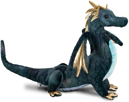 Vista 5 de Douglas Aragon Dragón Azul Peluche Figura