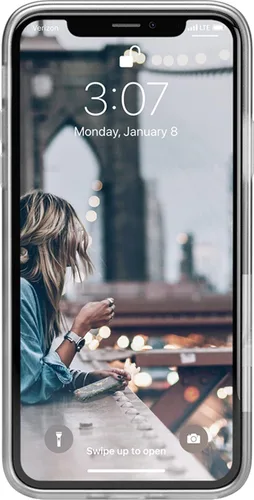 Vista 6 de Casely Funda para iPhone X/XS y I OOP Muestra mixta Diseño clásico ultra delgado