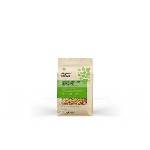 Vista 9 de Organic Chana Dal 2 libras, USDA orgánico – Orgánico tattva