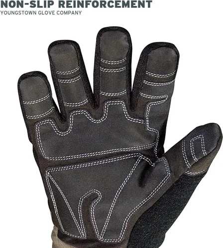 Vista 5 de Guantes impermeables de invierno Youngstown XT 7.1 oz, gris y negro