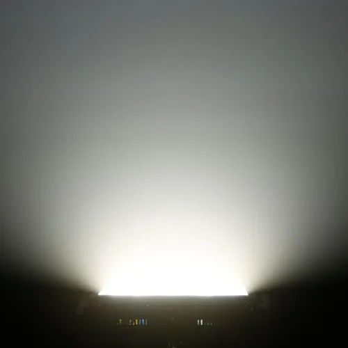 Vista 6 de MFL. S100 132-LED Luz estroboscópica de escenario de 132 LED, iluminación de escenario blanca brillante, luz ciega y de lavado, luces de DJ