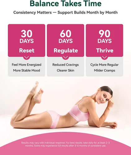 Vista 7 de Suplemento de inositol para mujeres, mio-inositol y D-Chiro inositol 40:1, bienestar reproductivo con berberina, MTHF folato y vitamina D3, apoya