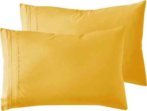 Vista 28 de Nestl - Juego de 2 fundas de almohada de microfibra azul playa tamaño Queen, 20 x 30 pulgadas
