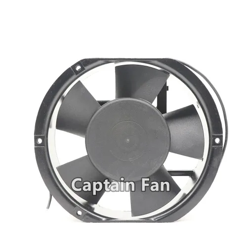 Vista 3 de Commonwealth FP-108EX-S1-B - Ventilador de carcasa de 5.906 x 5.906 in, 38 W, 3100 RPM, CA 110 V, compatible con escritorio
