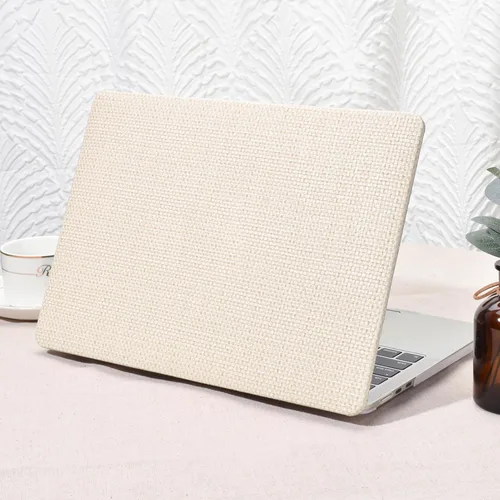 Vista 8 de Seorsok Funda compatible con MacBook Air de 13.6 pulgadas M5 M4 M3 M2 2026 2025-2022 Release A3449 A3240 A2681 A3113, elegante funda rígida de Beige