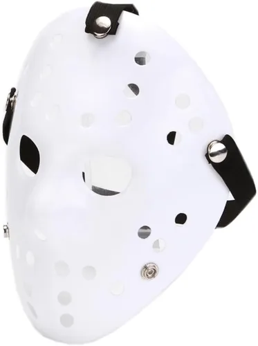 Vista 4 de WLPARTY Paquete de 7 máscaras de Halloween para disfraz de cosplay