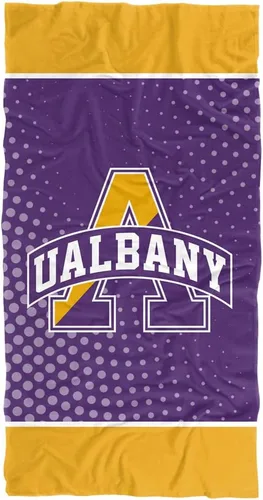Vista 29 de LOGOVISION Manta Abilene Christian University, 30x60 Logo Dots CottonFront/PolyBackBeachTowel