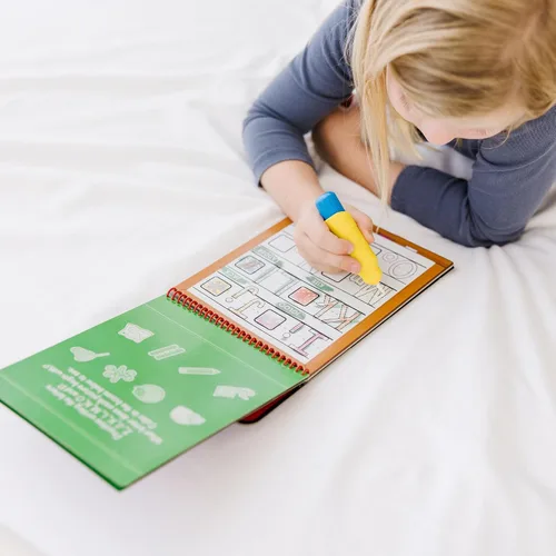 Vista 8 de Melissa & Doug Water Wow, libro de actividades, alfabeto, libro de actividades Water Wow - alfabeto