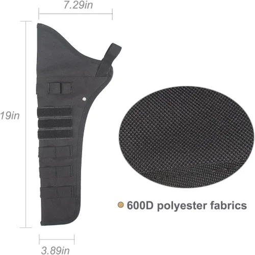Vista 2 de Arco ligero flecha flecha carcaj plegable compacto flechas bolsa con sistema Molle colgado para tiro al blanco