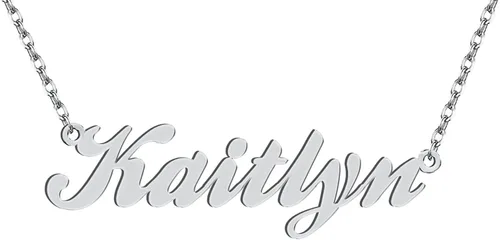 Vista 57 de Personalized Custom Name Pendant Necklace Stainless Steel for Women