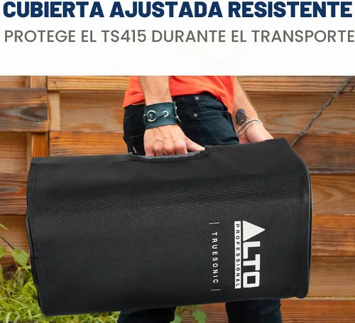 Vista 5 de ALTO Cubierta Deslizable Duradera para Altavoz PA Activo Alimentado TS415