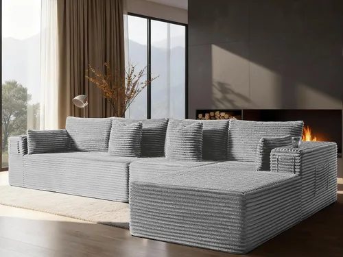 Vista 46 de Sofá modular de gran tamaño de 108 pulgadas, cómodo sofá deshuesado en forma de U para sala de estar, asientos extra profundos, sin montaje, sofá