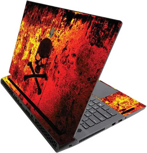 Vista 437 de MightySkins - Skin brillante con purpurina para Alienware M17 R3 (2020) y M17 R4 (2021) - Diversión de los años 90 Acabado duradero con purpurina