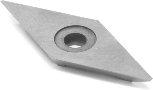 Vista 2 de WEN CH016R - Puntas de cincel de carburo de 4 piezas para cinceles de torneado de madera indexables