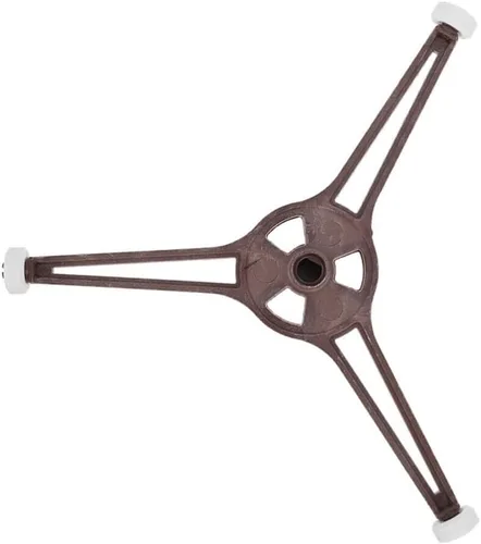 Vista 4 de Plastic Microwave Rotating Support Ring 8.8 inch outer diameter, 15mm roller height, fits 24.5cm flat chassis, smooth rotation, simple install