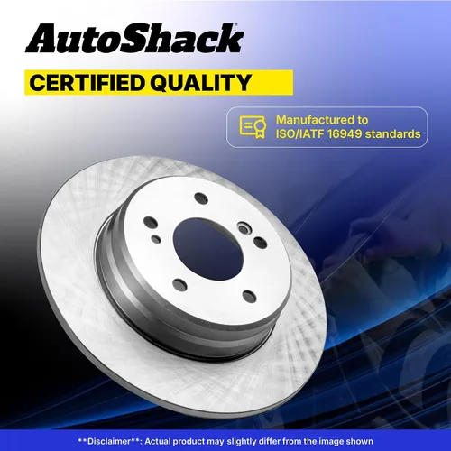 Vista 5 de AutoShack Juego de rotores de freno delanteros y traseros de reemplazo para Nissan Altima 2013-2024 2.0L 2.5L 3.5L V6 FWD AWD 4 piezas