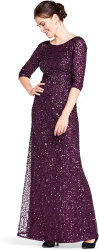 Vista 6 de Adrianna Papell Vestido con cuentas para mujer