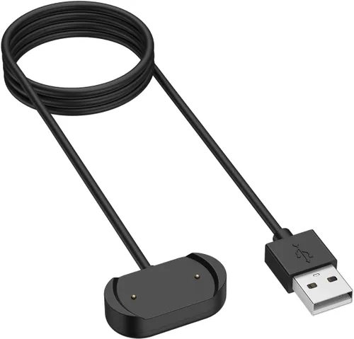 Vista 7 de Wanme Cargador para Amazfit GTR 4 / GTR 3 / GTR 3 Pro/GTS 4 / GTS 3 / T-Rex 2, cable de carga de repuesto de 3.3 pies (USB)