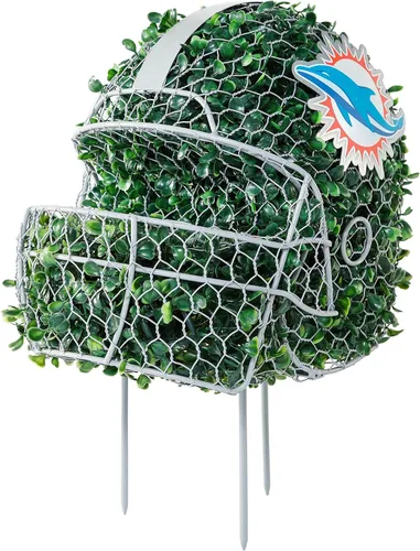 Vista 9 de FOCO NFL Womens NFL Team Football Helmet Topiary Figure