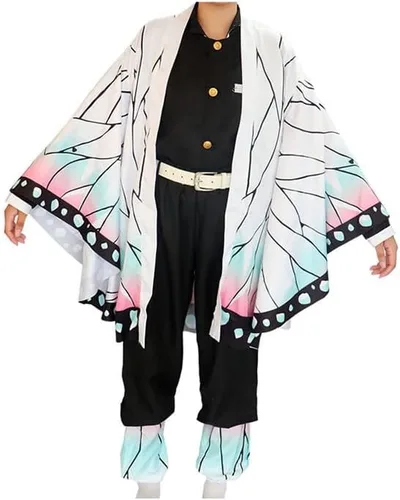 Vista 7 de Anime Cosplay Costumes Kimono Outfits Halloween Full Set for Men and Women