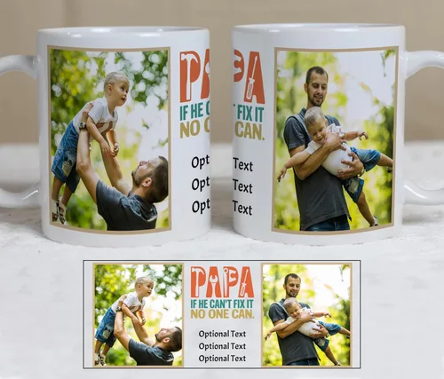 Vista 7 de Taza personalizada – Taza de café personalizada – Taza personalizada con imágenes, nombres, texto, fotos, logotipos – 11, 15 y 20 onzas con opciones