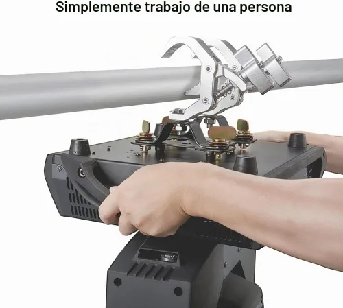 Vista 4 de Pro Truss Abrazaderas, paquete de 4 abrazaderas de iluminación de escenario de 1.57-2.36 pulgadas Heavy Duty 330lb, Fit Truss OD 40-60mm, Premium