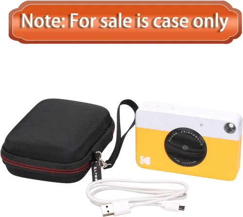 Vista 9 de LTGEM - Funda para cámara de impresión instantánea KODAK Printomatic Negro