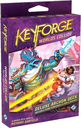 Vista 5 de Fantasy Flight Games Keyforge: Age of Ascension - Juego de iniciación para 2 jugadores