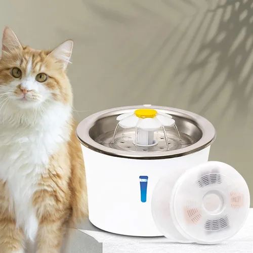 Vista 6 de Petilog - Paquete de 3/6/9 filtros de fuente de agua para gatos compatibles con fuentes Catit, repuesto de filtro de fuente de carbono y resina