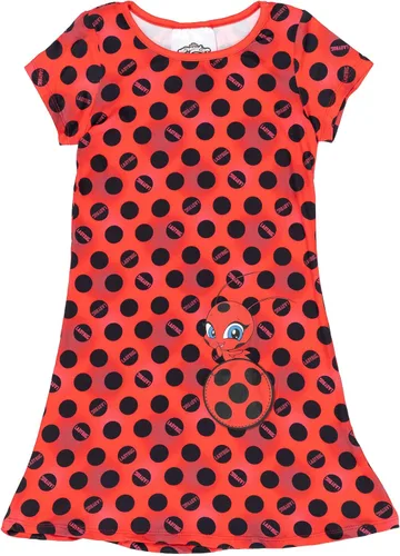 Vista 4 de Miraculous Ladybug Girls - Paquete de 2 vestidos para niñas pequeñas a grandes