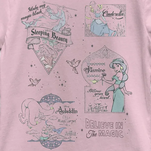Vista 2 de Disney Camiseta Princess Positive para niña