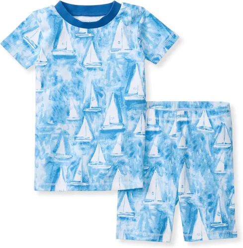Vista 38 de Burt's Bees Baby Conjunto de Pijama de 2 Piezas para Niños con Camiseta de Manga Larga y Pantalones de Algodón Orgánico